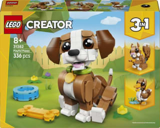 LEGO Creator 3-in-1 schattige dieren: speelse puppy voor €19,99 bij bol