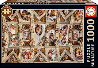 Educa Puzzle 1000 Piezas Miniatura Adultos Miniature Capilla Sixtina por 8,99€