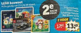 Alle Lego bouwsets & Lego pasen sets 2e halve prijs