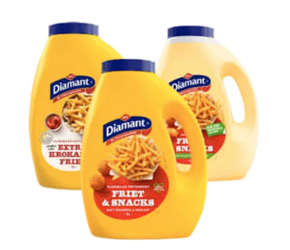 3 liter Diamant Frituurvet en/of-olie voor €9,99 bij Plus