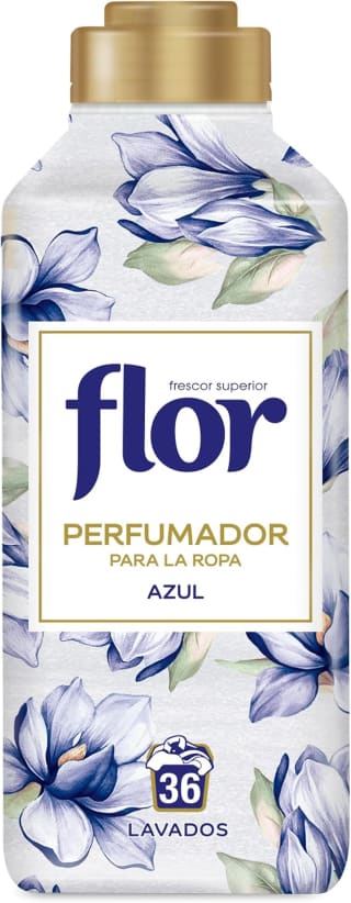Flor Azul perfumador ropa pack 2x1.400ml por 5,99€