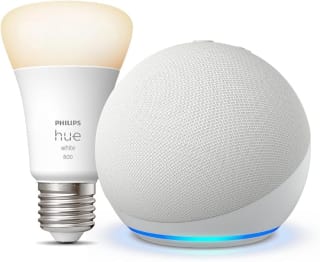 Amazon Echo Dot (nieuwste generatie) + Philips Hue White A60 voor €34,99 bij Amazon