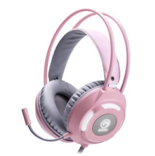 Auriculares Diadema con micrófono Marvo HG8936 Rosa por 13.99€
