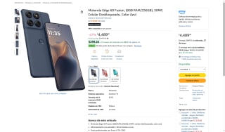 Motorola Edge 60 Fusion 256GB por $3,636 | Amazon (Banamex MSI)