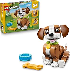 LEGO Creator 3en1 Simpáticos Animales: Cachorro Juguetón por 20.99€