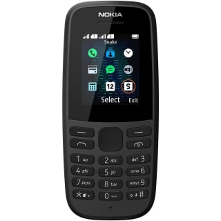 Móvil básico Nokia 16KIGB01A08 negro por 16.92€
