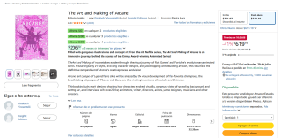 Libro de Arte Arcane Tapa Dura por $619 | Oferta Amazon