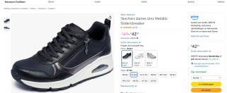 Skechers Metallic Sliders sneakers voor €42,23