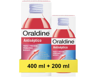 Oraldine Pack 400 ml + 200 ml por 6.99€