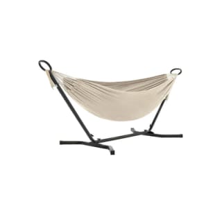 SONGMICS Hammock with Stand, 210 x 150 cm, 5 Adjustable Heights, Portable with Metal