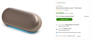 Bocina Harman Kardon Luna 2 - Warm Sand por $1,583 en Bodega Aurrera