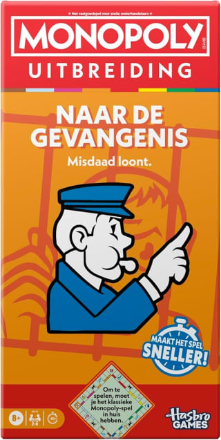 Monopoly Naar de gevangenis - Uitbreiding voor Monopoly voor €8,51 bij Amazon