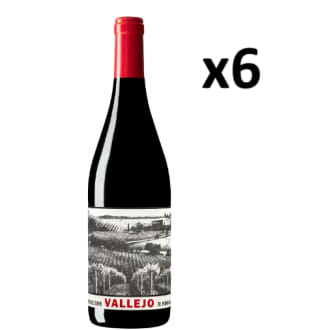 6 Botellas de Vallejo 2021 por 36.8€