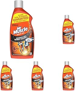 Mr Muscle Drain Unblocker Liquid, 500ml (Pack of 5) - £9.85 S&S