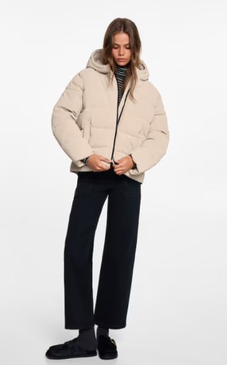 Anorak acolchado con capucha para Mujer por 22.99€