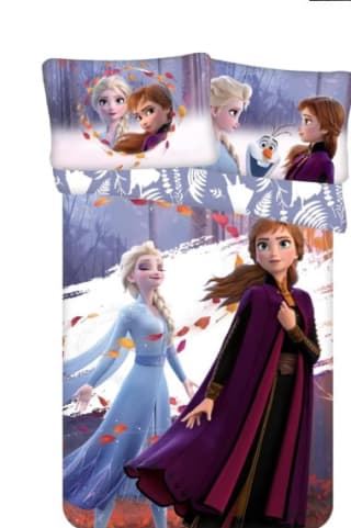 Disney - Juego de Funda de Almohada (100 x 135 cm), diseño de Frozen 11.57 (15% naci)