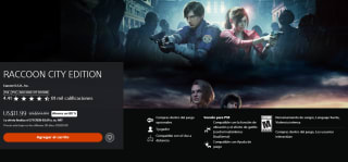 Resident Evil: Raccoon City Edition por $240 | PlayStation Store