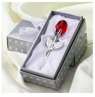 Figuras cristal flores rosas 6 colores por 2,04€