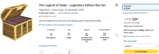 The Legend of Zelda - Legendary Edition box set voor €59,40 bij Amazon