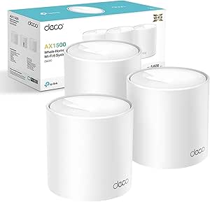 TP-Link Deco X10 Mesh WiFi 6 System 3-Pack £119.99 Amazon Deal