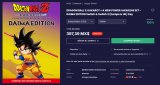 Dragon Ball Z: Kakarot + a New Power Awakens Set - Daima Edition por $397 | LOADED