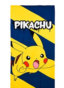Toalla de Playa microfibra Pokemon Pikachu de 70 x 140 cm por 5.99€