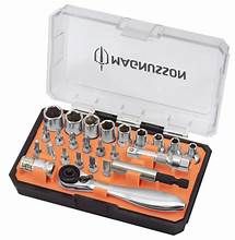 Magnusson 25 Piece Socket Set for £13.49 Free Click & Collect