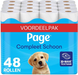 1+1 gratis op Page & Kleenex bij Bol