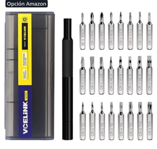VCELINK Destornilladores precisión 25 en 1 por 4.99€