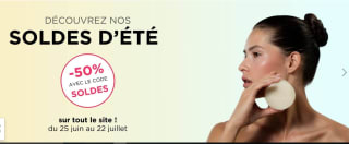50% de réduction sur tout le site