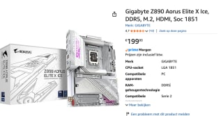 Gigabyte Z890 AORUS ELITE X ICE voor €199 bij Amazon