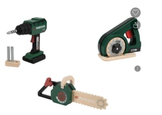 Parkside® Houten speelgoed kettingzaag, accu-schroevendraaier of cirkelzaag €7,99