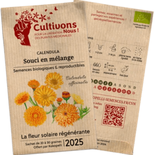 Muestras Gratis semillas Calendula, gastos envío gratis y puedes pedir las que quiera