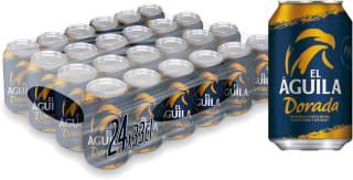 El Aguila Dorada Cerveza Lager Especial Pack Lata, 24 x 33cl por 11.40€