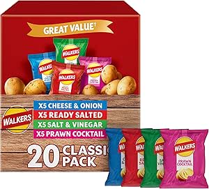 Walkers Crisps Multipack 20 Pack for £3.50