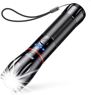 Blukar ​LED Torch Rechargeable Flashlight for £6.98