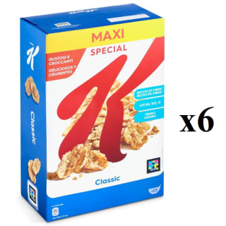 6 Paquetes de Cereales Special K classic Kellogg´s 700 g. por 15.68€