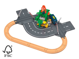 Set de vías con comisaría por 13,99€