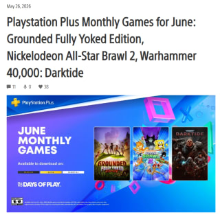 Juegos de Junio | PlayStation Plus Essential