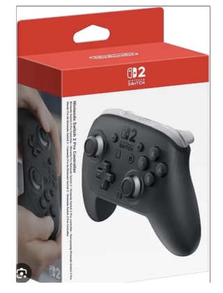 Nintendo Officiële Switch 2 - Pro Controller voor €64,47 dmv code bij Aliexpress