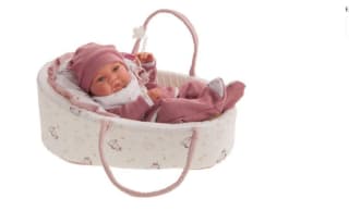 Antonio Juan Cochecito de unicornio con pañal y muñeco chupete por 20.99€