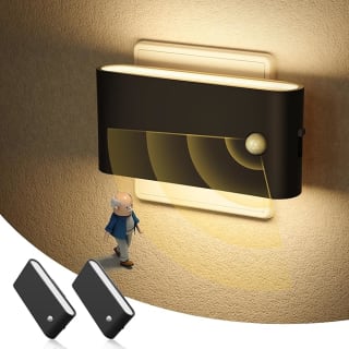 JandCase Luz nocturna con detector de movimiento, 2 unidades por 11.99€