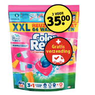 3 stuks Witte Reus wasmiddel voor €35 bij kruidvat
