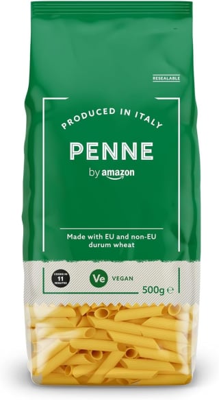 by Amazon Penne, 500g Pasta for only £0.60