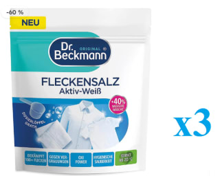 3 x Dr. Beckmann Sal de manchas blanco activo (400 g) por 5.97€