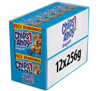 Pack 12 x 256g de Galletas con pepitas de chocolate Chips Ahoy por 21.94€