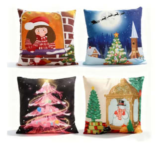 Fundas para Almohada de Lino 4 piezas por $37 | Mercado Libre