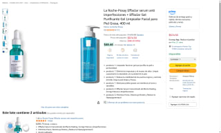 Kit Cuidado Facial La Roche-Posay 400ml por $675 | Amazon