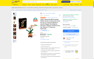 LEGO Botanicals Miniorquídea 10343 por $532 | Mercado Libre