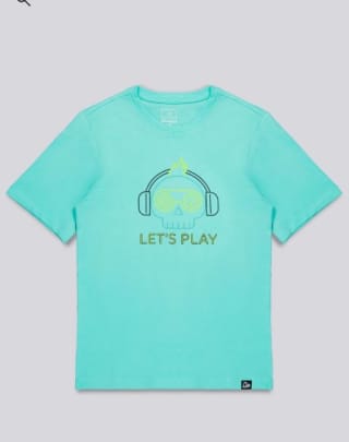 Camiseta Up de Algodón Niño Azul por 2.99€